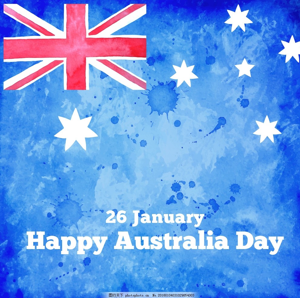 澳大利亚国庆日背景图片