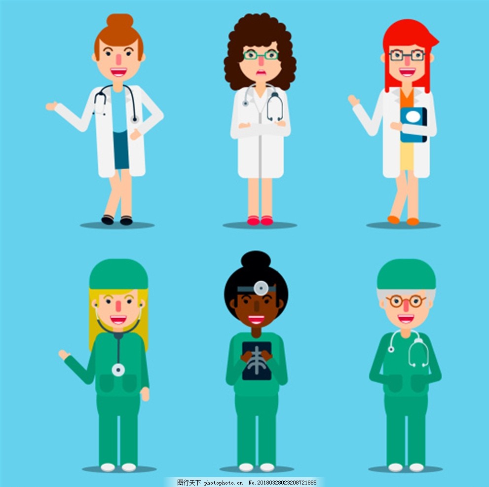 医学卡通人物图片_商务人士_人物形象-图行天下素材网